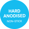 Hard anodised