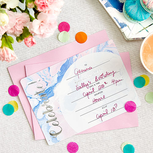 stylishpartydecormidnightpastelmarble Kmart