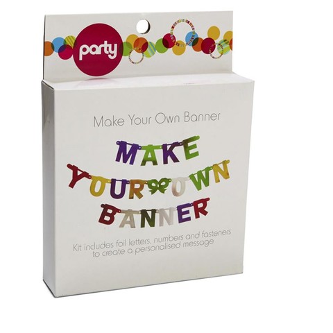 create your own birthday banner