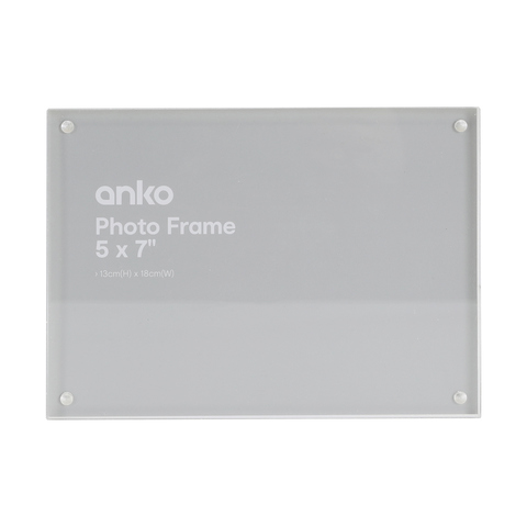 acrylic block photo frame