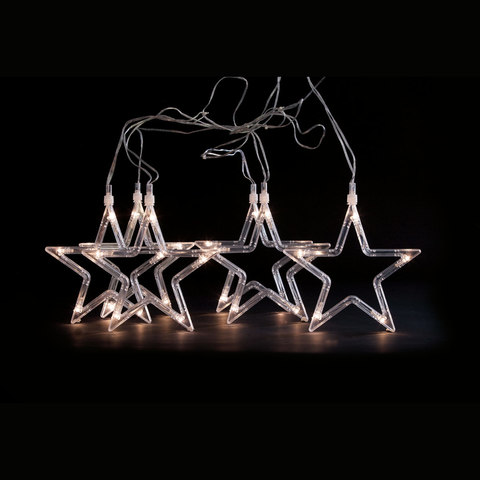 Outdoor Solar String Light - Set of 6, 30 LED Bulbs Kmart