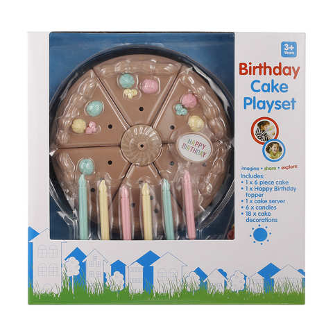 Birthday Cake Playset Kmart