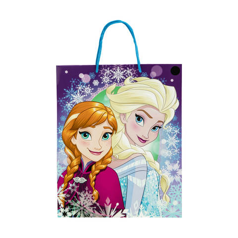 large frozen gift bag