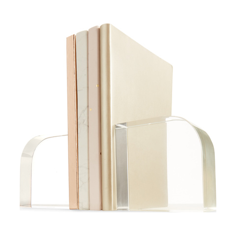 glass book ends kmart