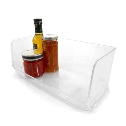 clear stackable pantry containers