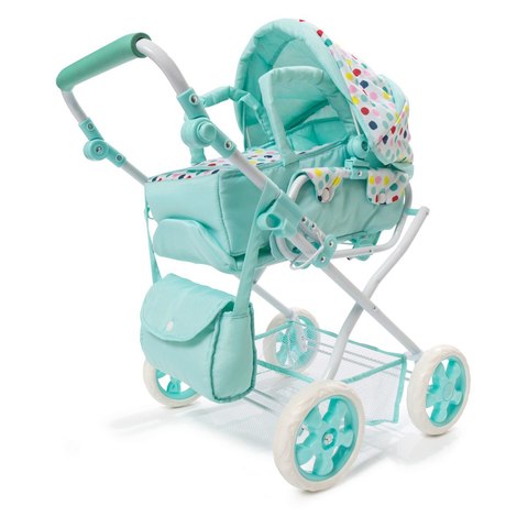3 Piece Set Dream Spot Doll Pram and Bag | Kmart