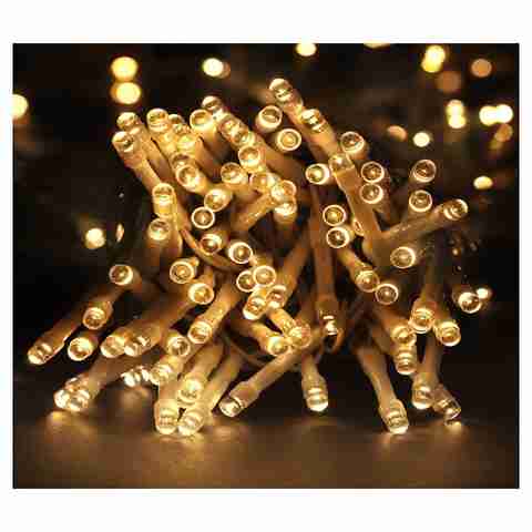 Mult-Function String Lights - Warm White, 250 LED Bulbs Kmart