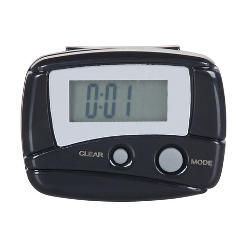 black pedometer kmart