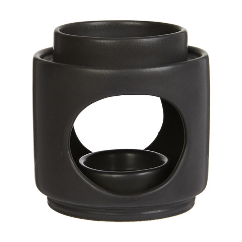 black wax burner