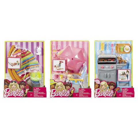 barbie outdoor furniture assortment