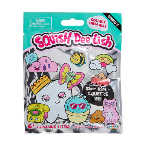 Squish-Dee-Lish Series 2 Slow Rise Squeeze Me! - Assorted Kmart