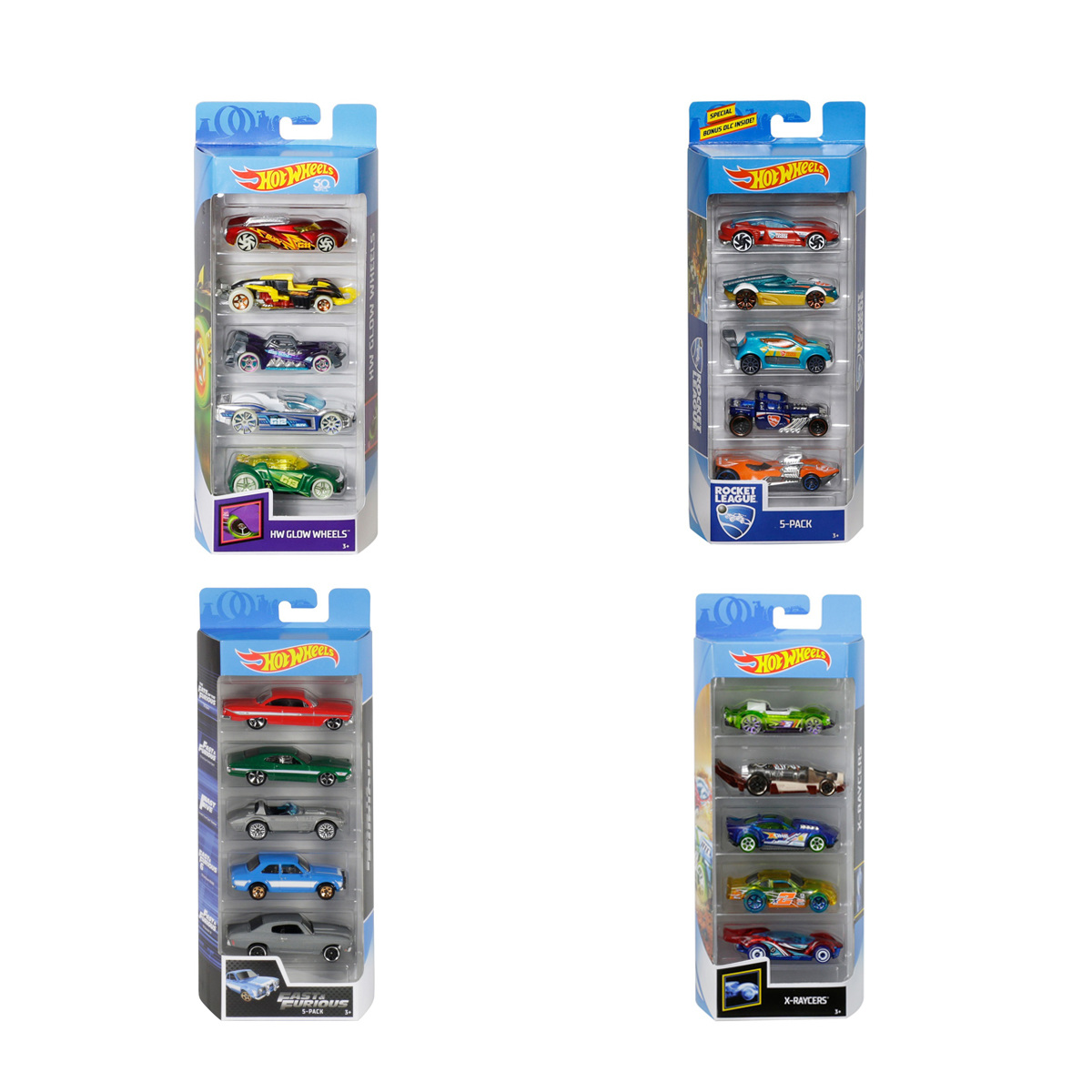 Hot Wheels Vehicles Set of 5 Kmart