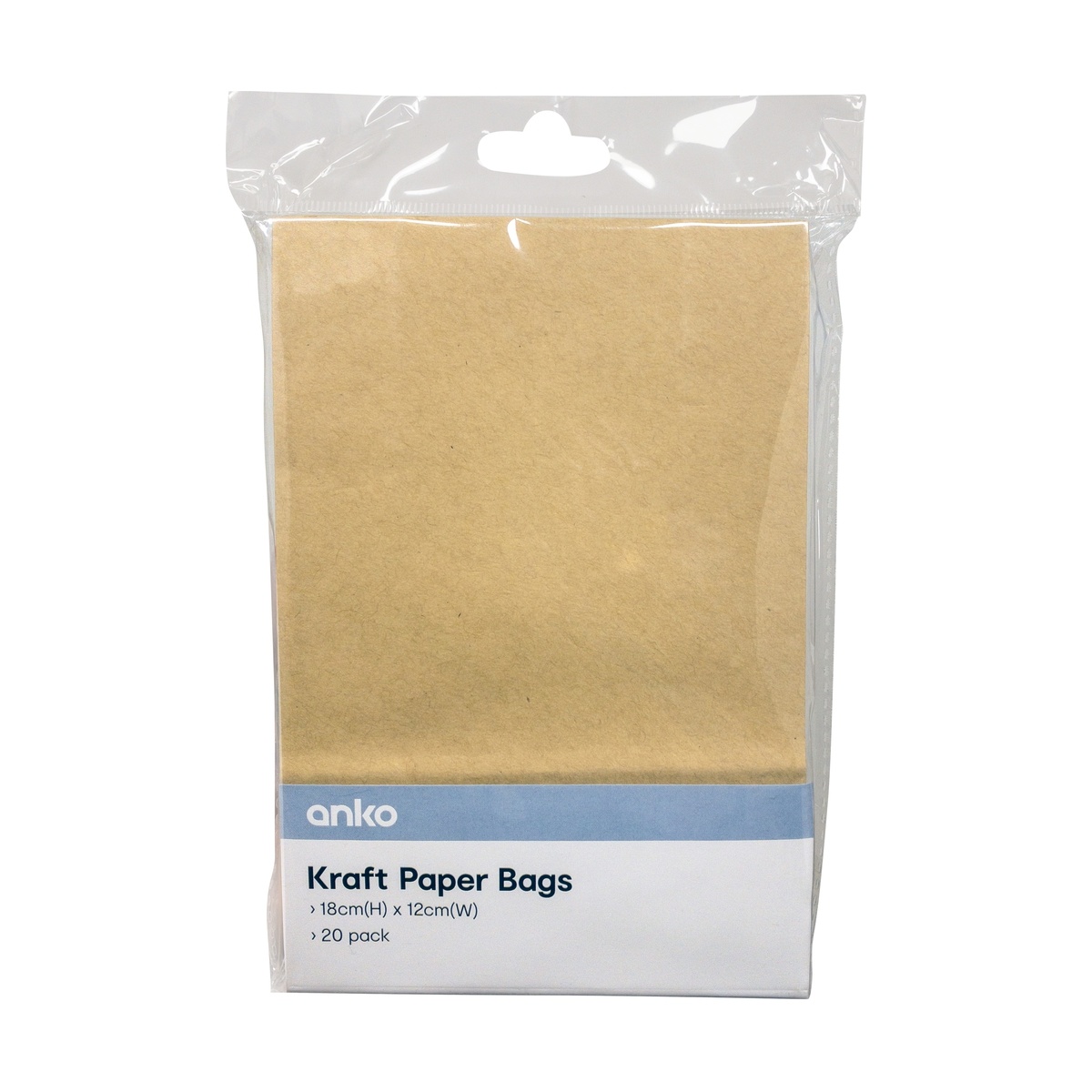 DIY Kraft Paper Bags Pack of 20 Kmart