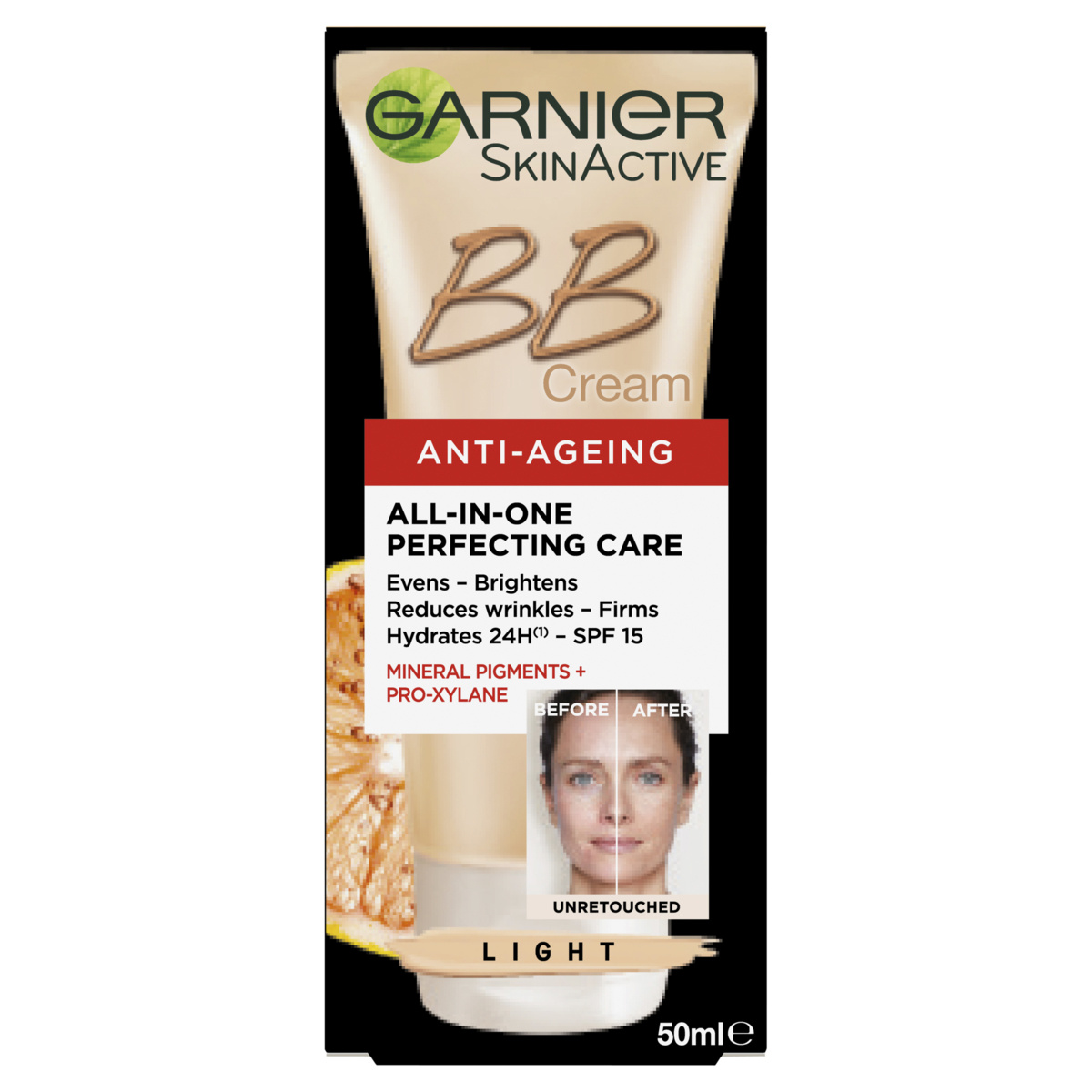 50ml Light Anti-Ageing Garnier BB Cream All-In-One