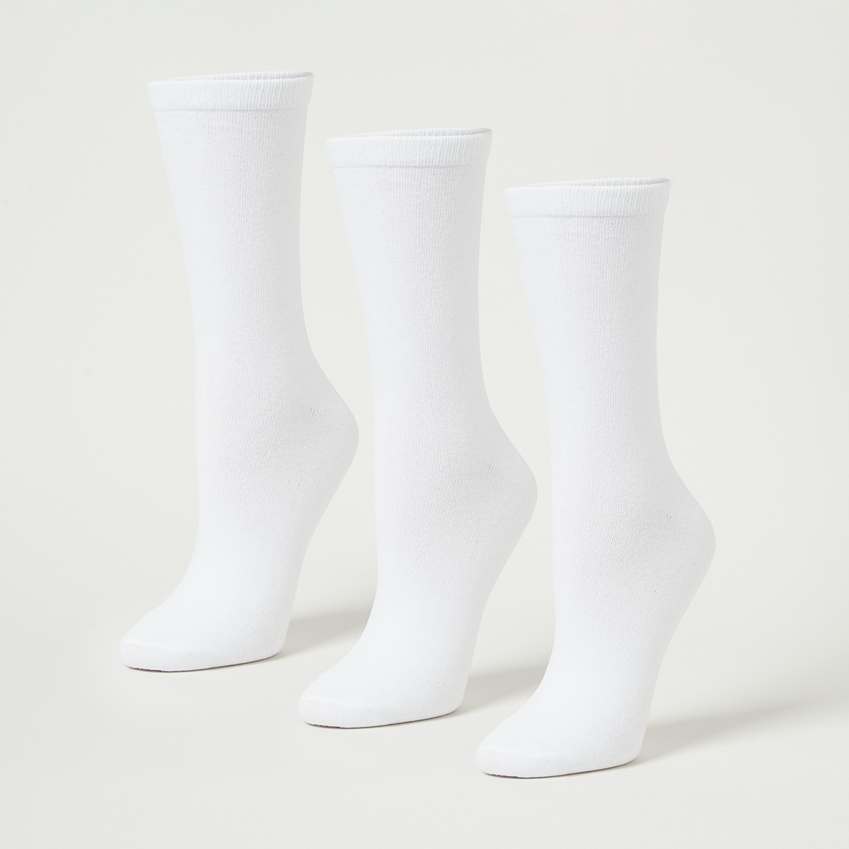 3 Pack Crew Socks Kmart