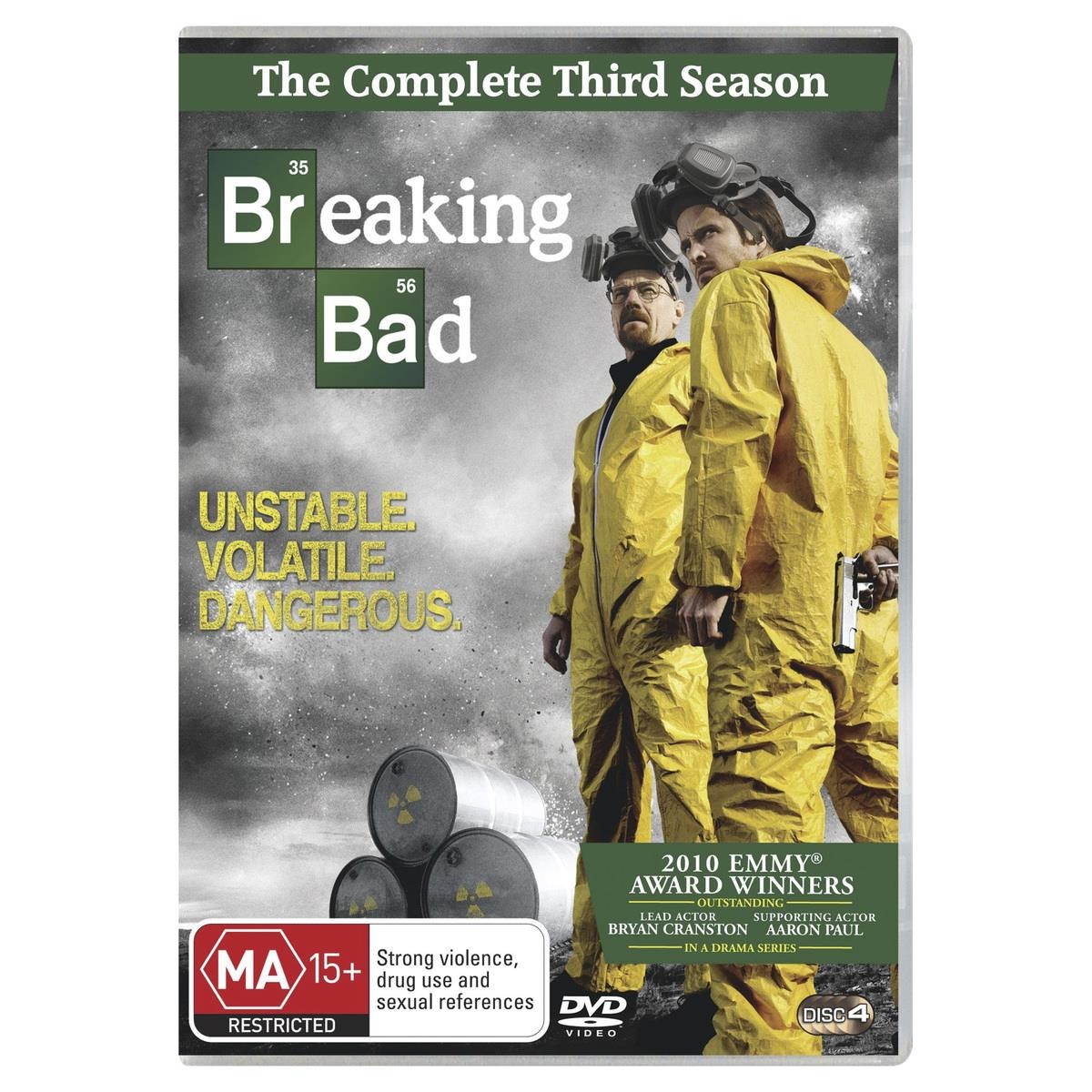 Breaking Bad: The Complete Third Season - DVD