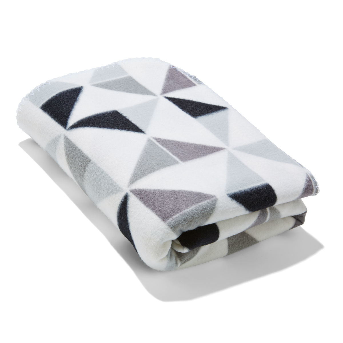 Polar Fleece Throw Geo Kmart