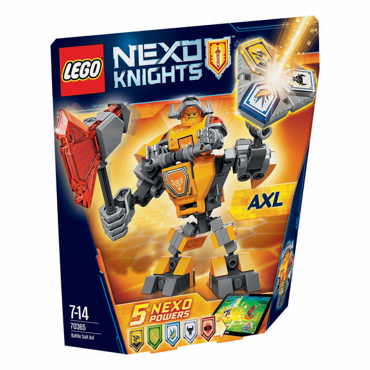 LEGO Nexo Knights Battle Suit Axl - 70365