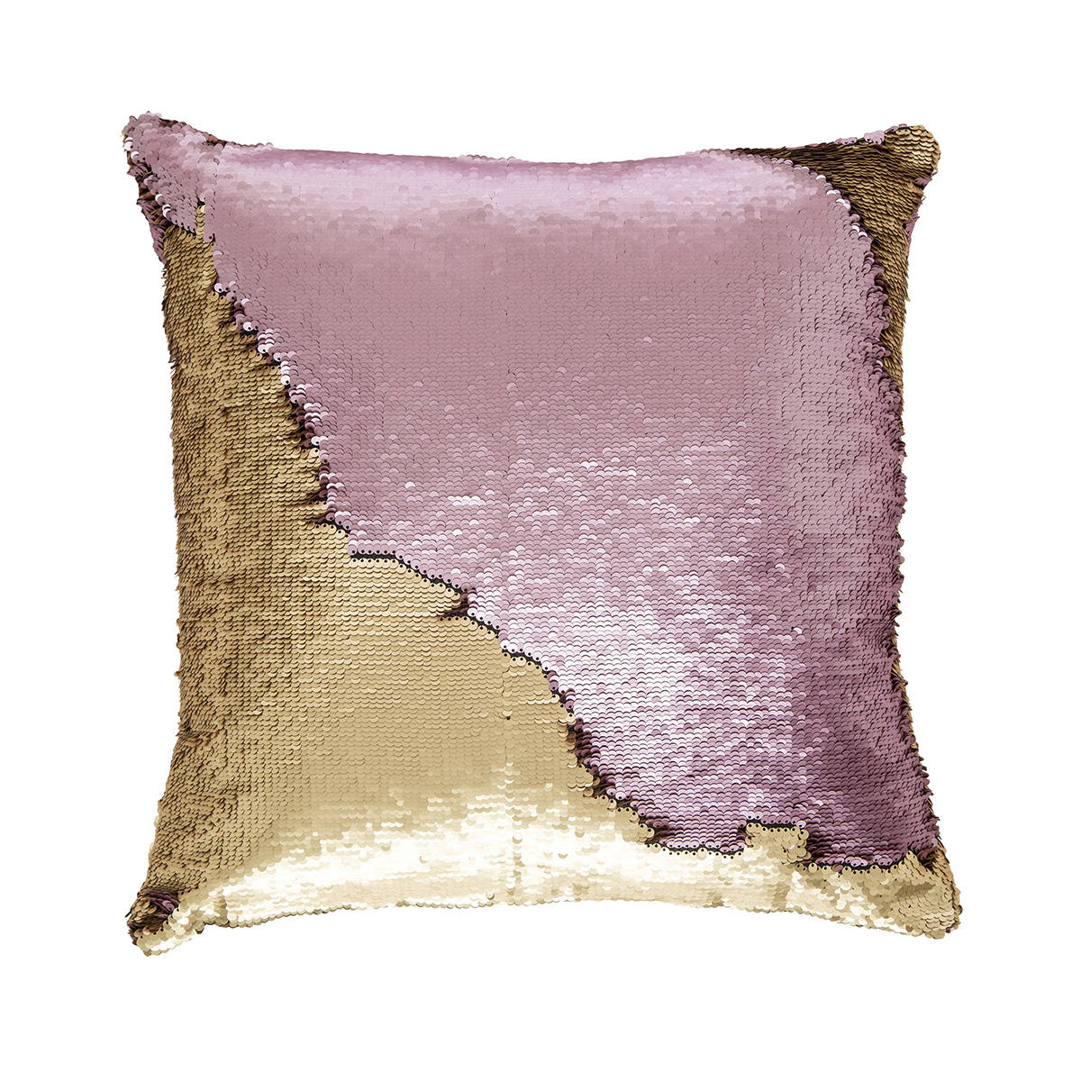 Sequin Cushion Pink Kmart