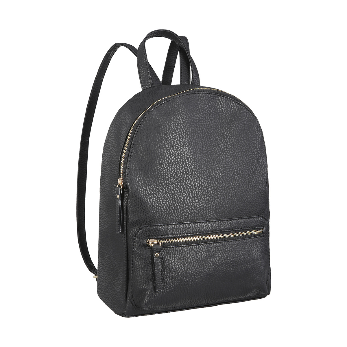 Gold Look Zip Back Pack | Kmart