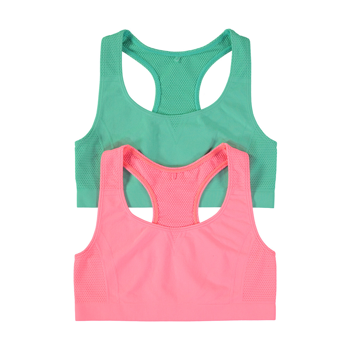 2 Pack Seamfree Crop Top Kmart