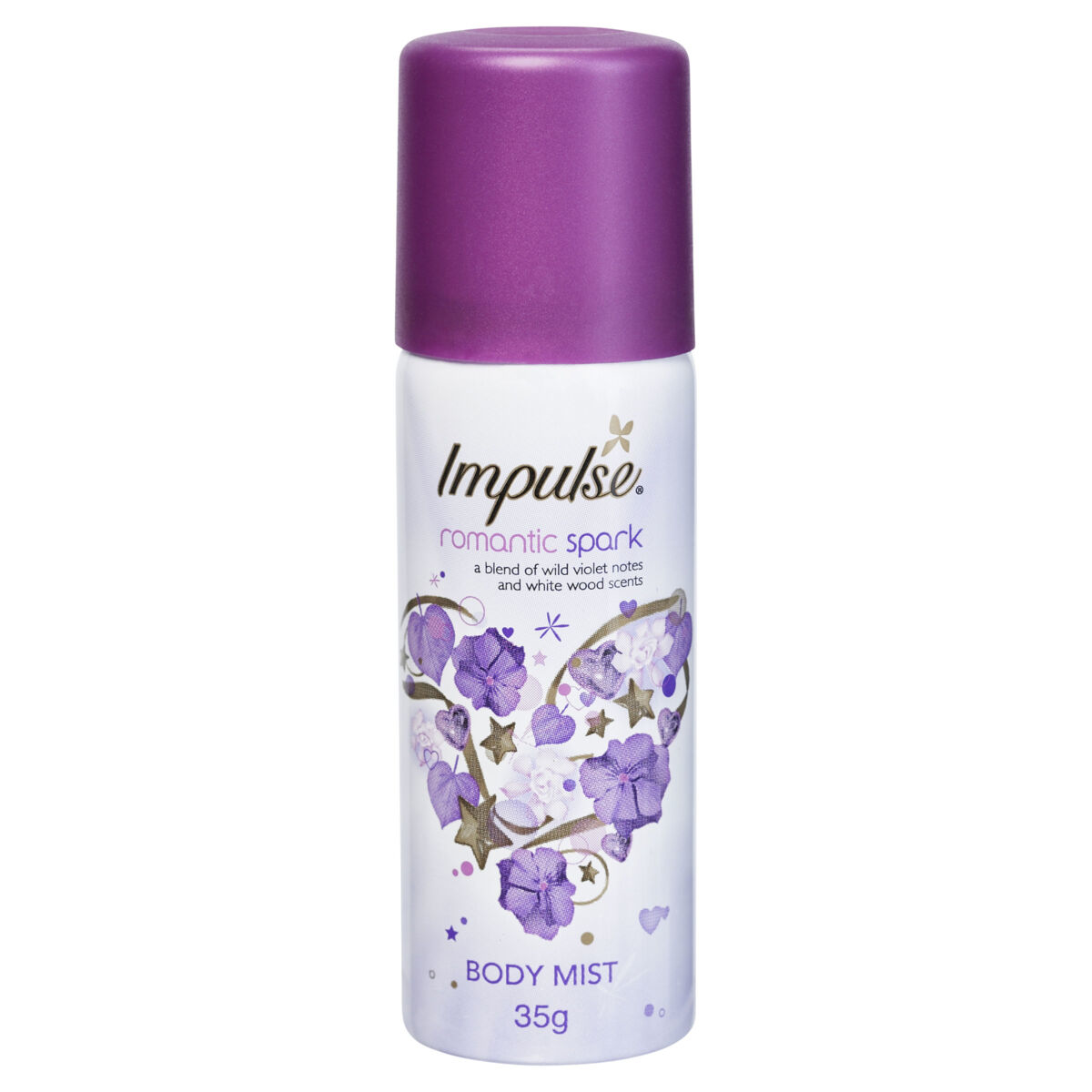 Impulse 35g Romantic Spark Body Spray Kmart