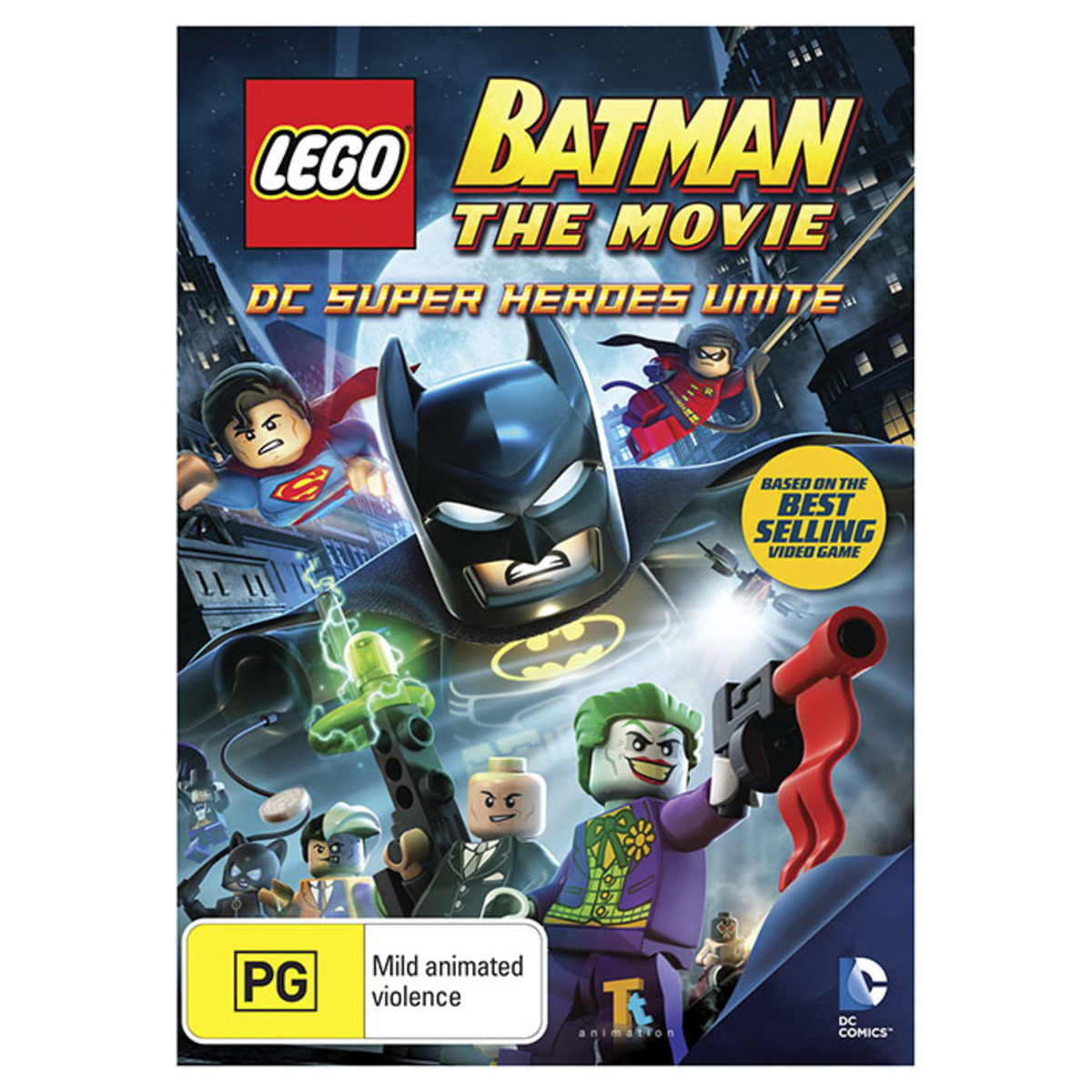 LEGO Batman The Movie: DC Super Heroes Unite - DVD