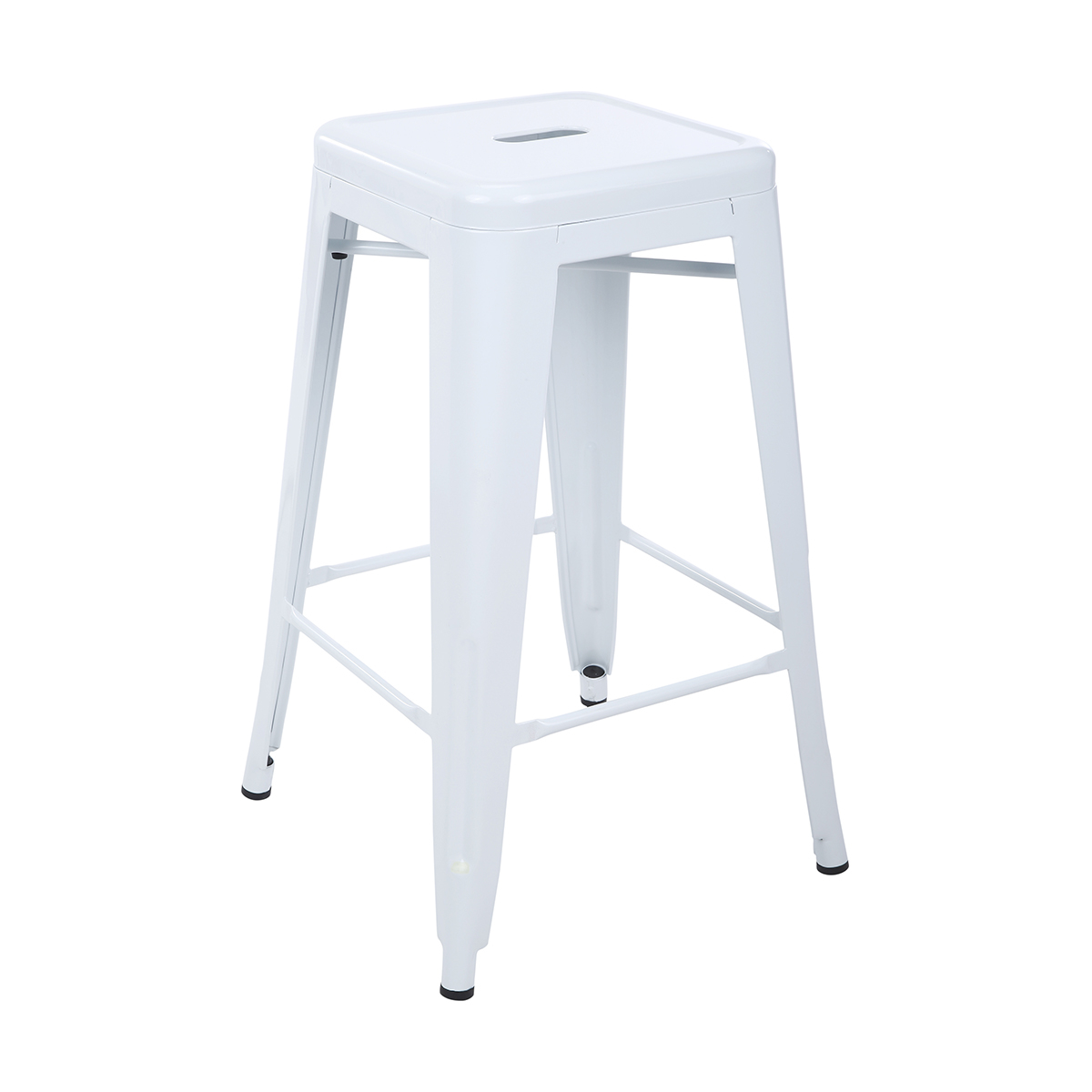 Metal Bar Stool - White | Kmart