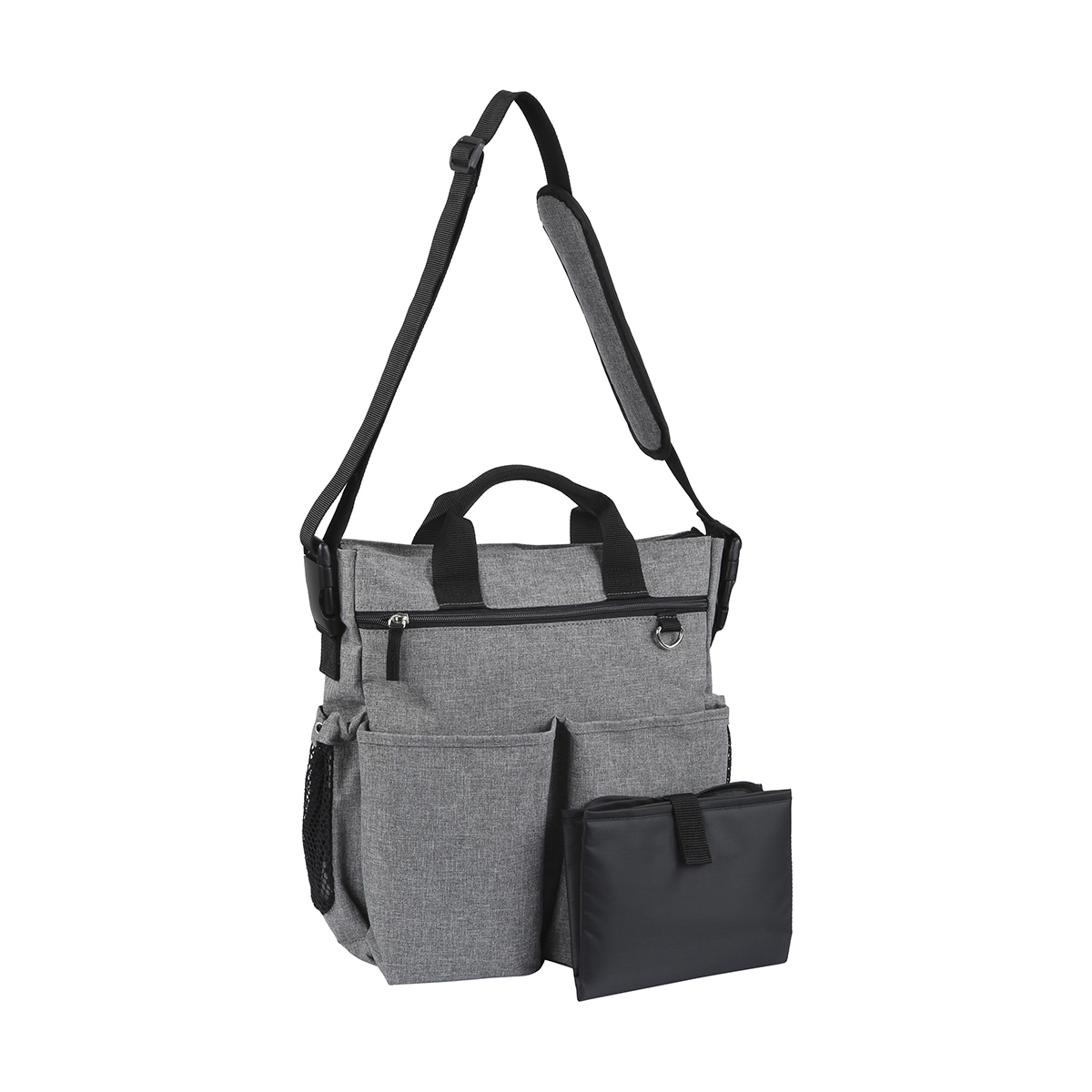 Maxwell Nappy Bag Grey Kmart
