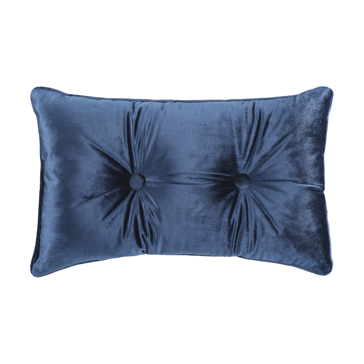 Breakfast Velvet Button Cushion Ink Kmart