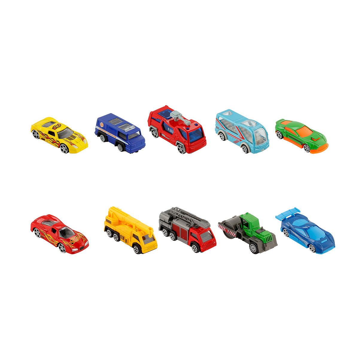 Diecast 5 Pack Vehicles Assorted Kmart