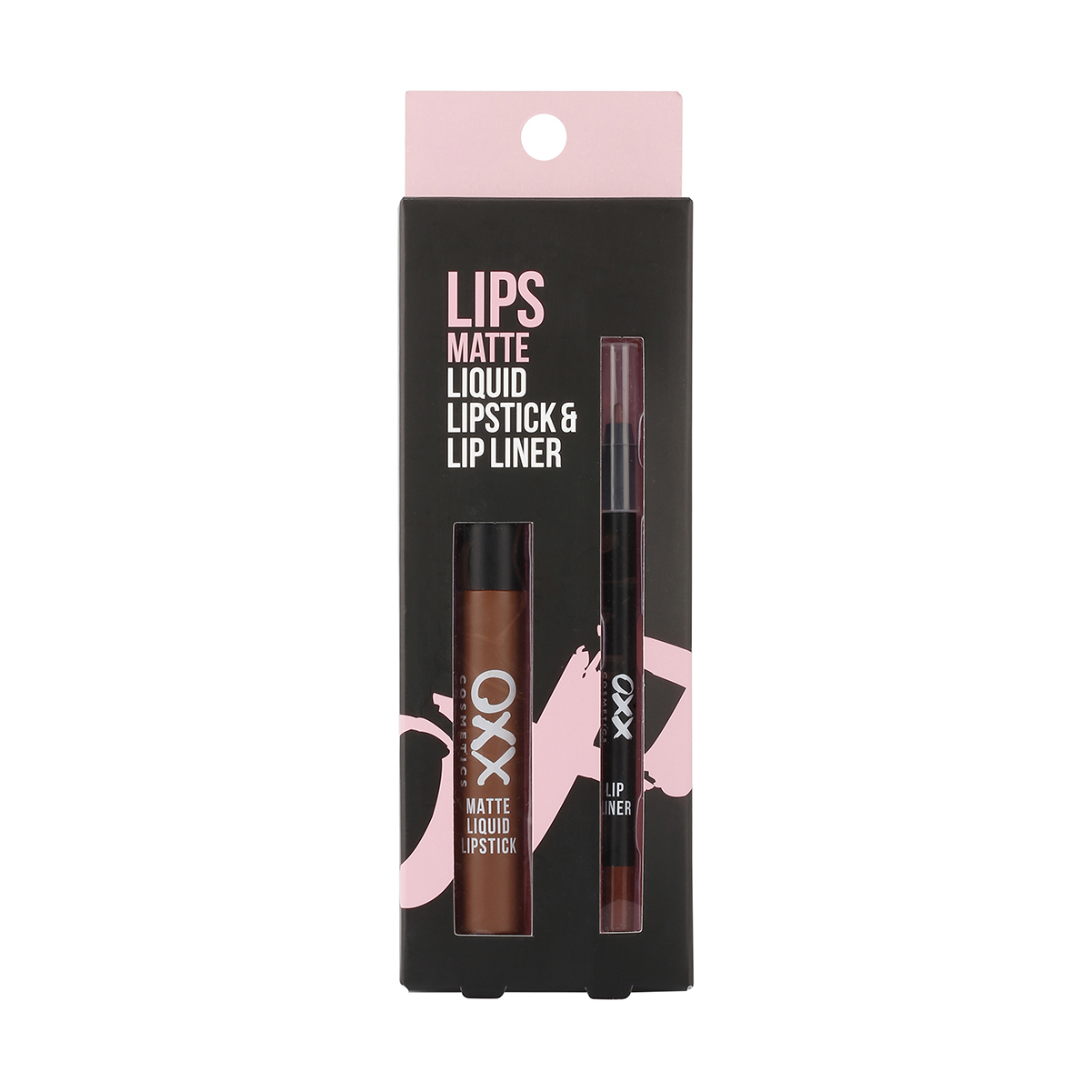 OXX Lips Matte Liquid Lipstick & Lip Liner Plum Kmart