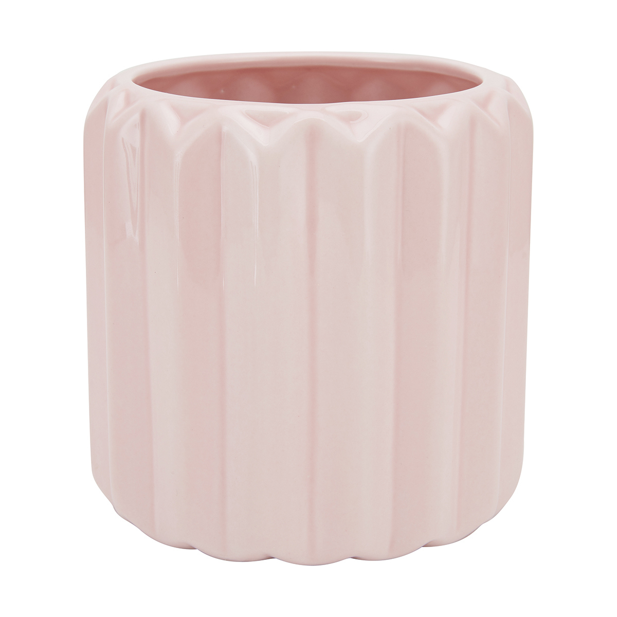 Blush Ceramic Pot Kmart