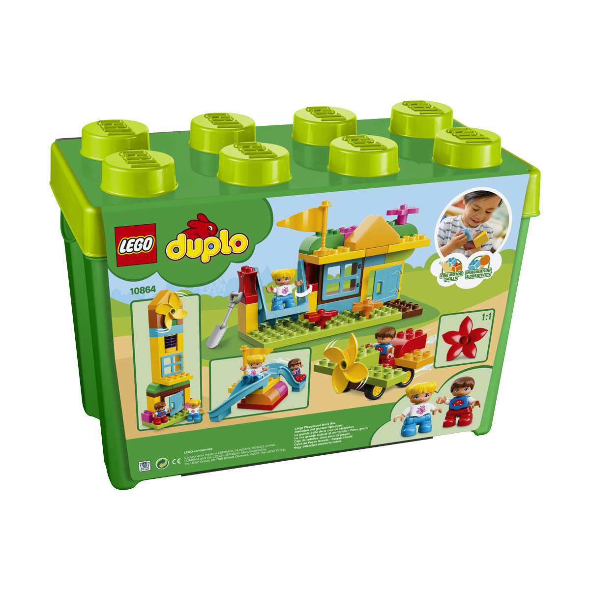 LEGO DUPLO Large Playground Brick Box 10864 Kmart