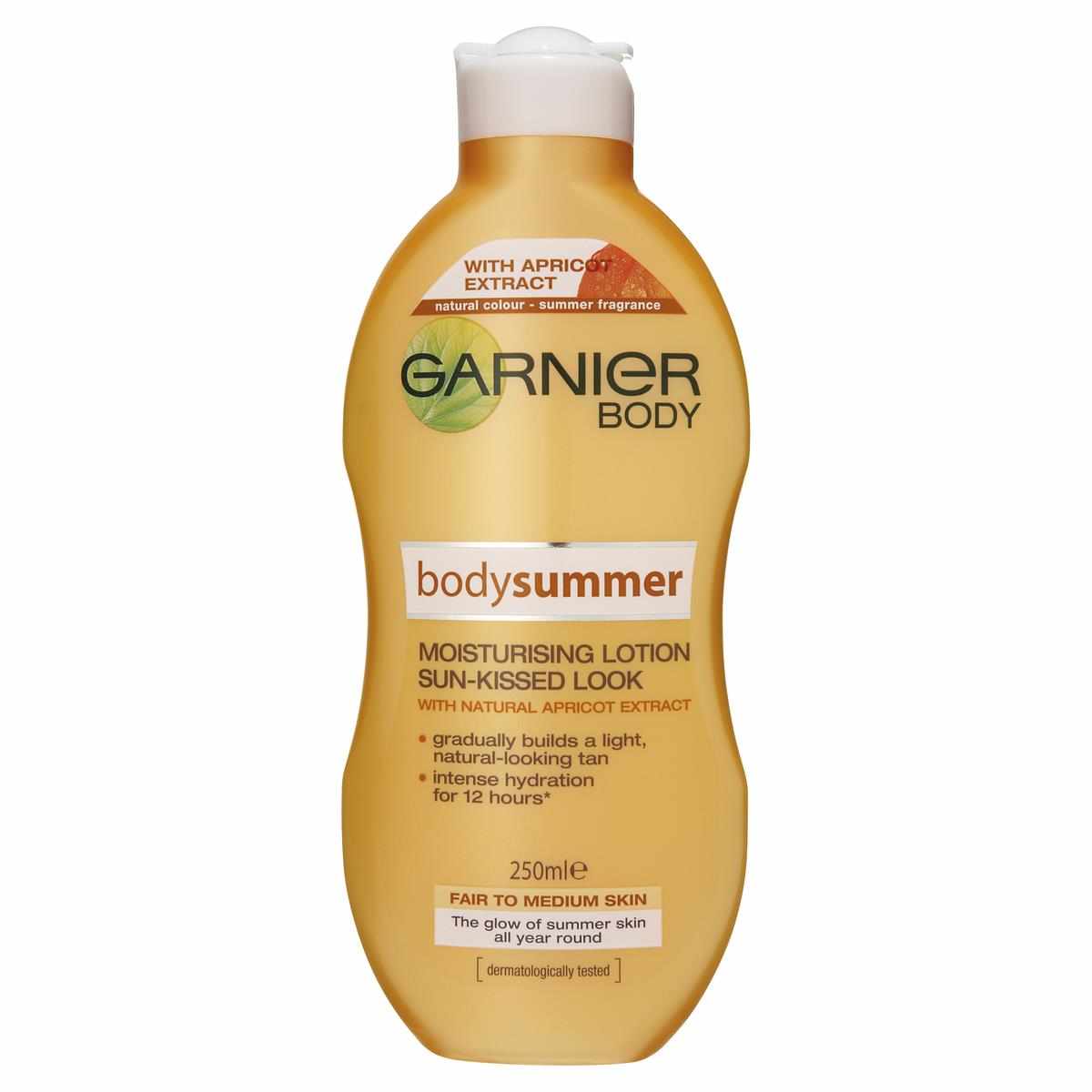 250ml Fair to Medium Garnier Body Bodysummer Moisturising Lotion Kmart