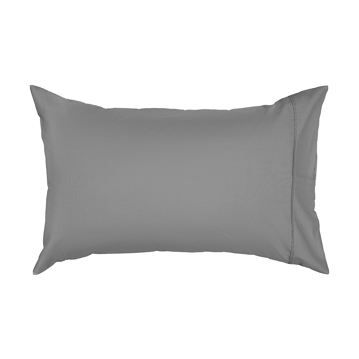 225 Thread Count Pillowcase Grey Kmart