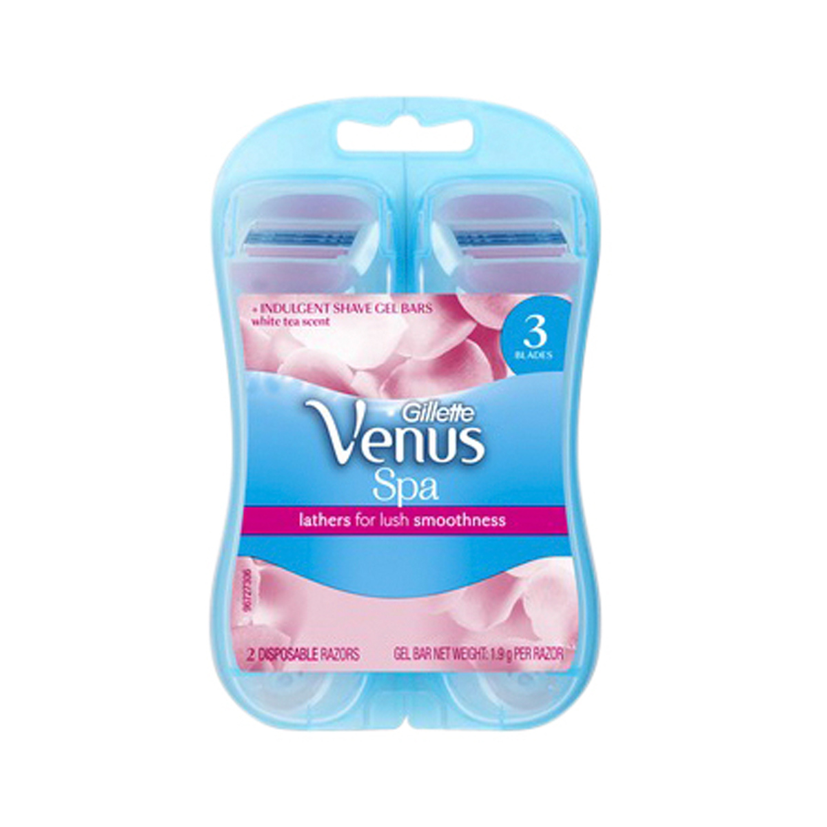 2 Pack Gillette Venus 2 in 1 Razor Plus Shave Gel Bars Kmart