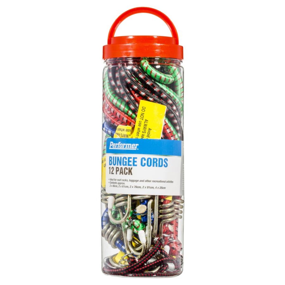 Bungee Cords - Pack of 12