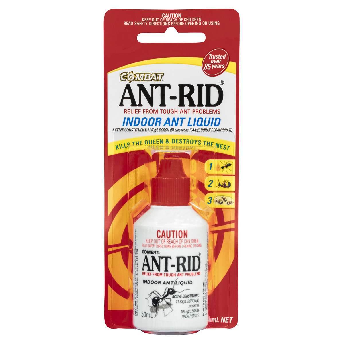 Combat 50ml Ant-Rid Indoor Ant Liquid