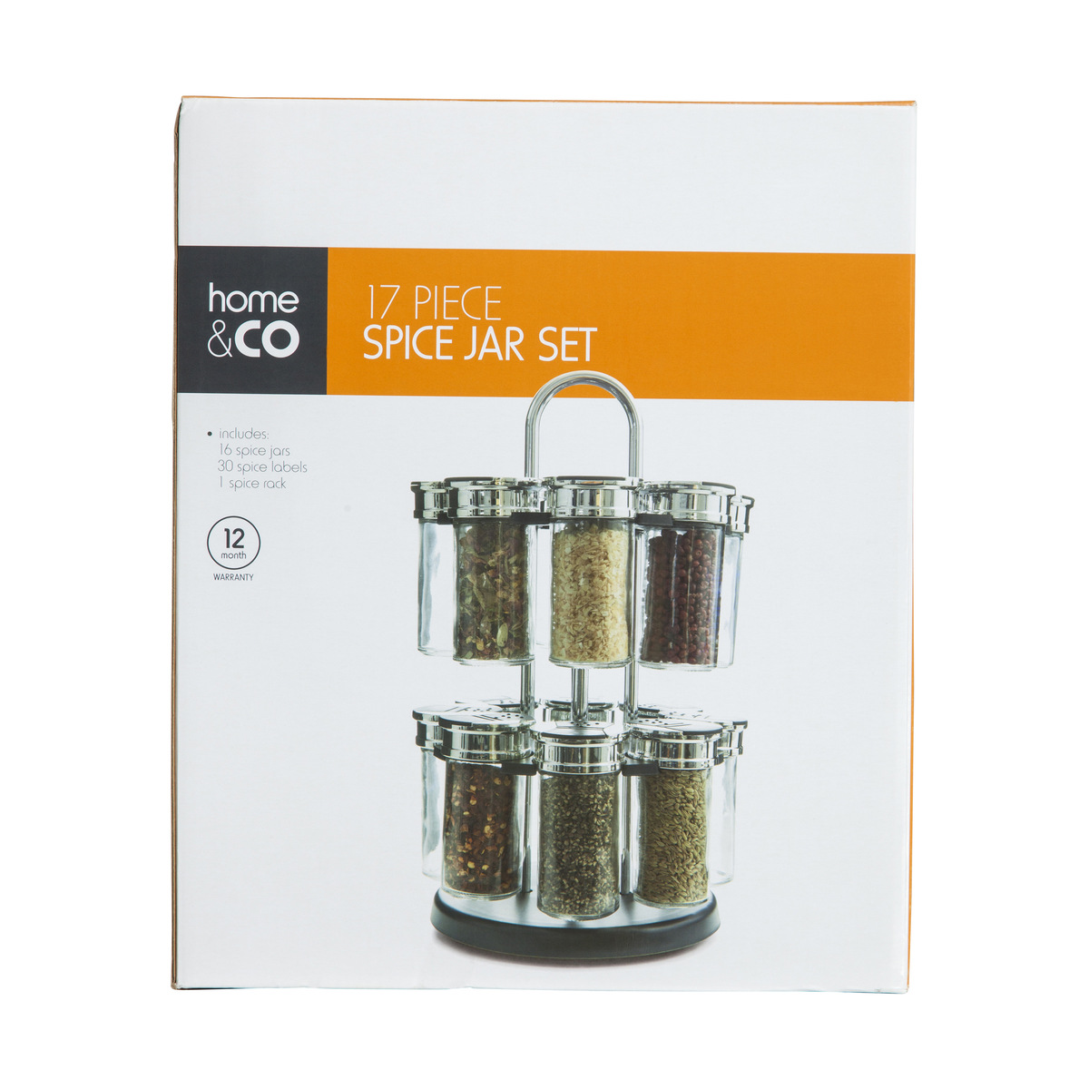 17Piece Spice Jar Set Kmart