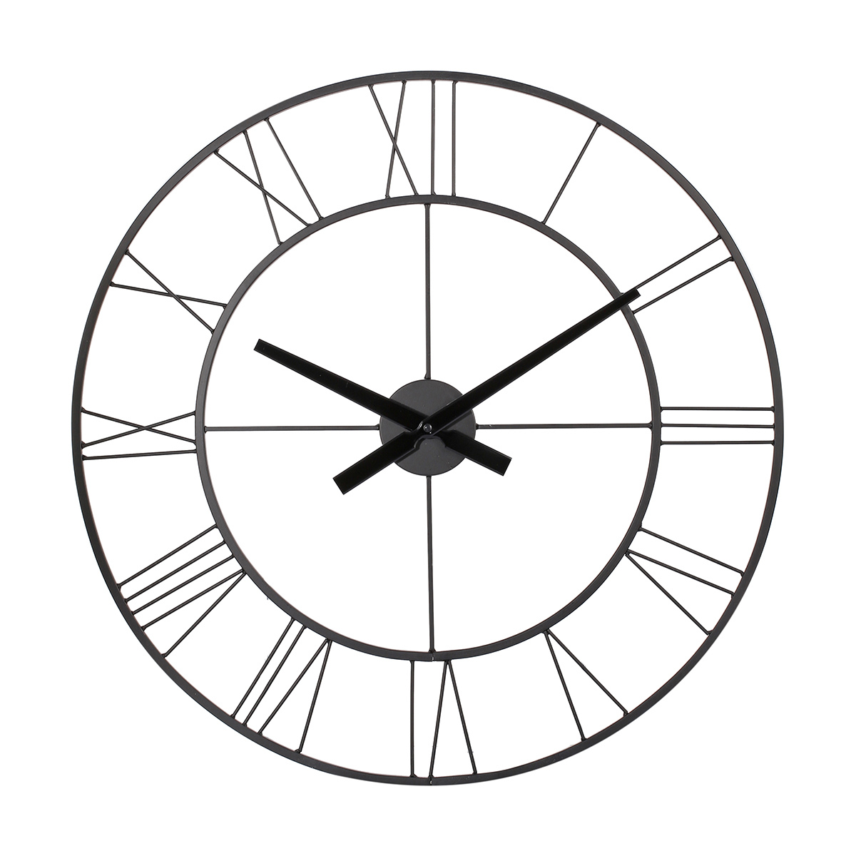 Large Metal Clock