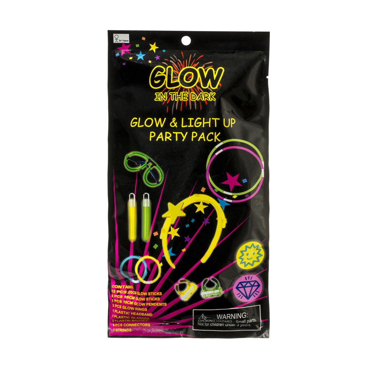 Glow In The Dark Light Up Party Pack