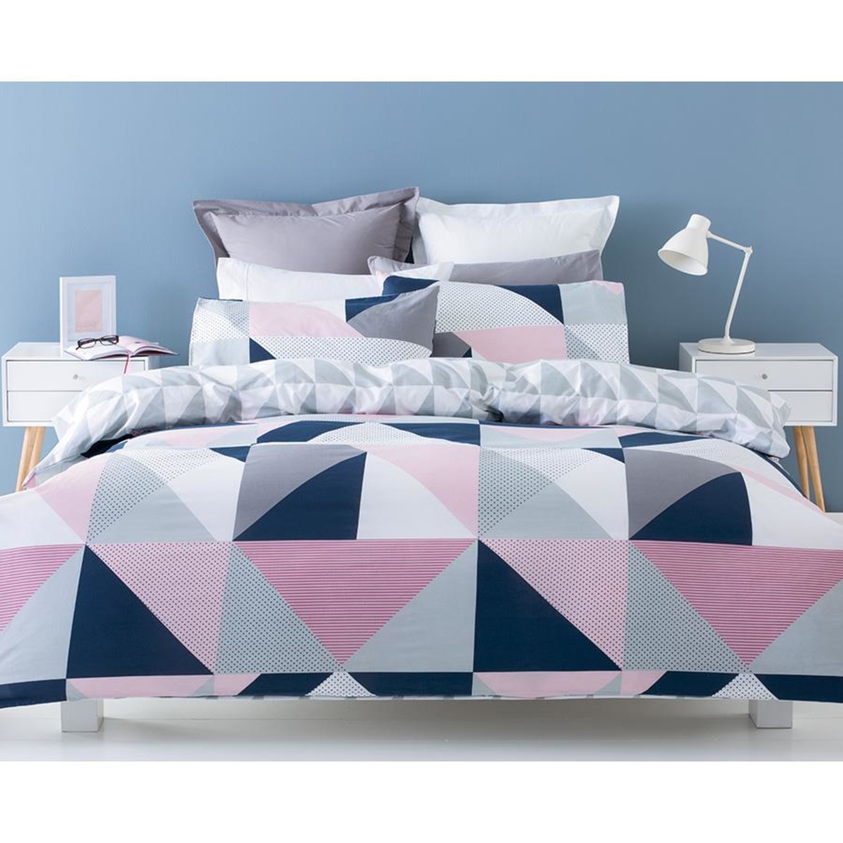 Jasper Quilt Cover Set Queen Bed Kmart
