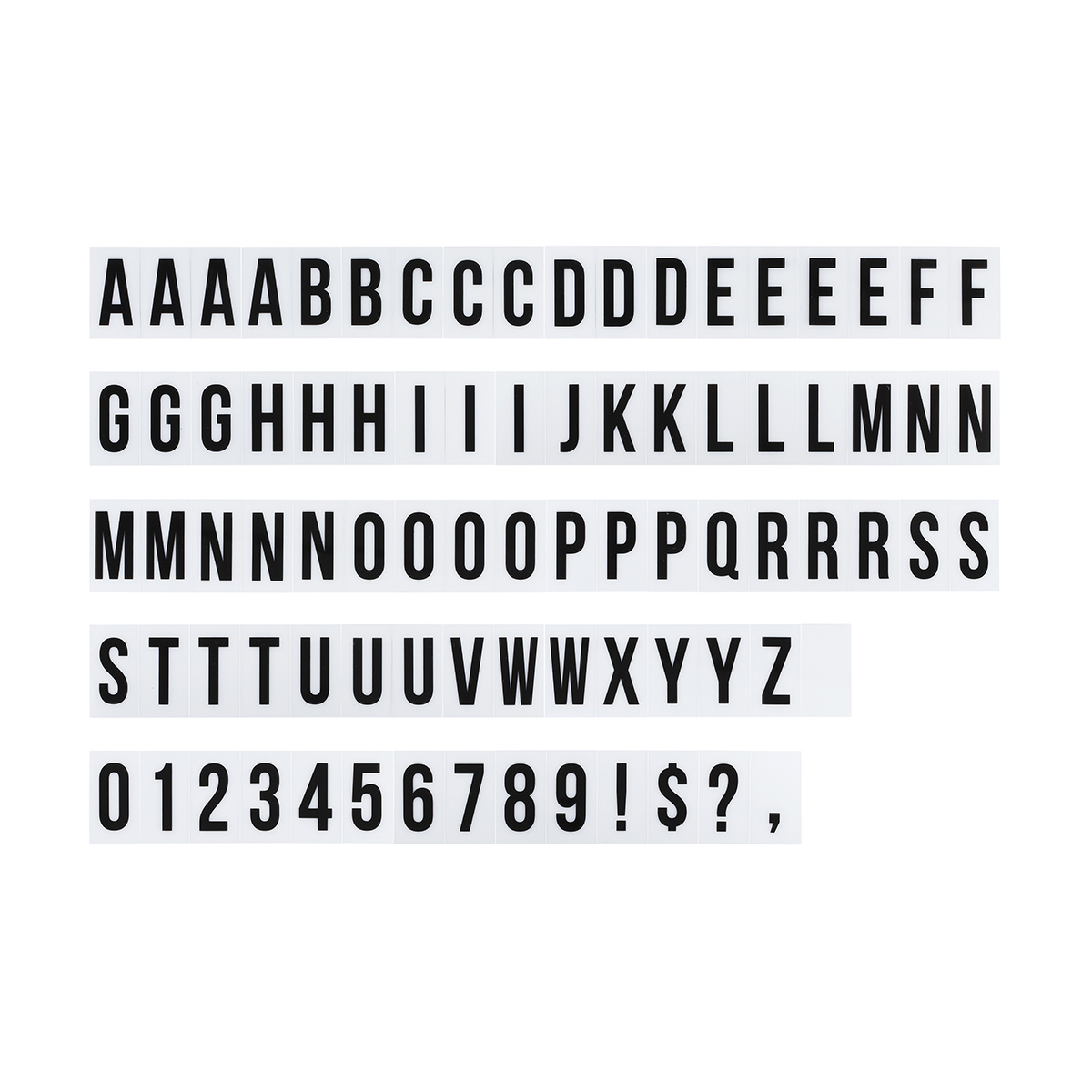 light up letters kmart