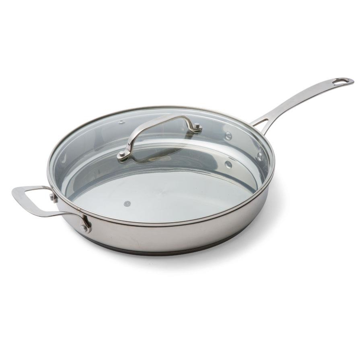 28cm Stainless Steel Frypan Kmart