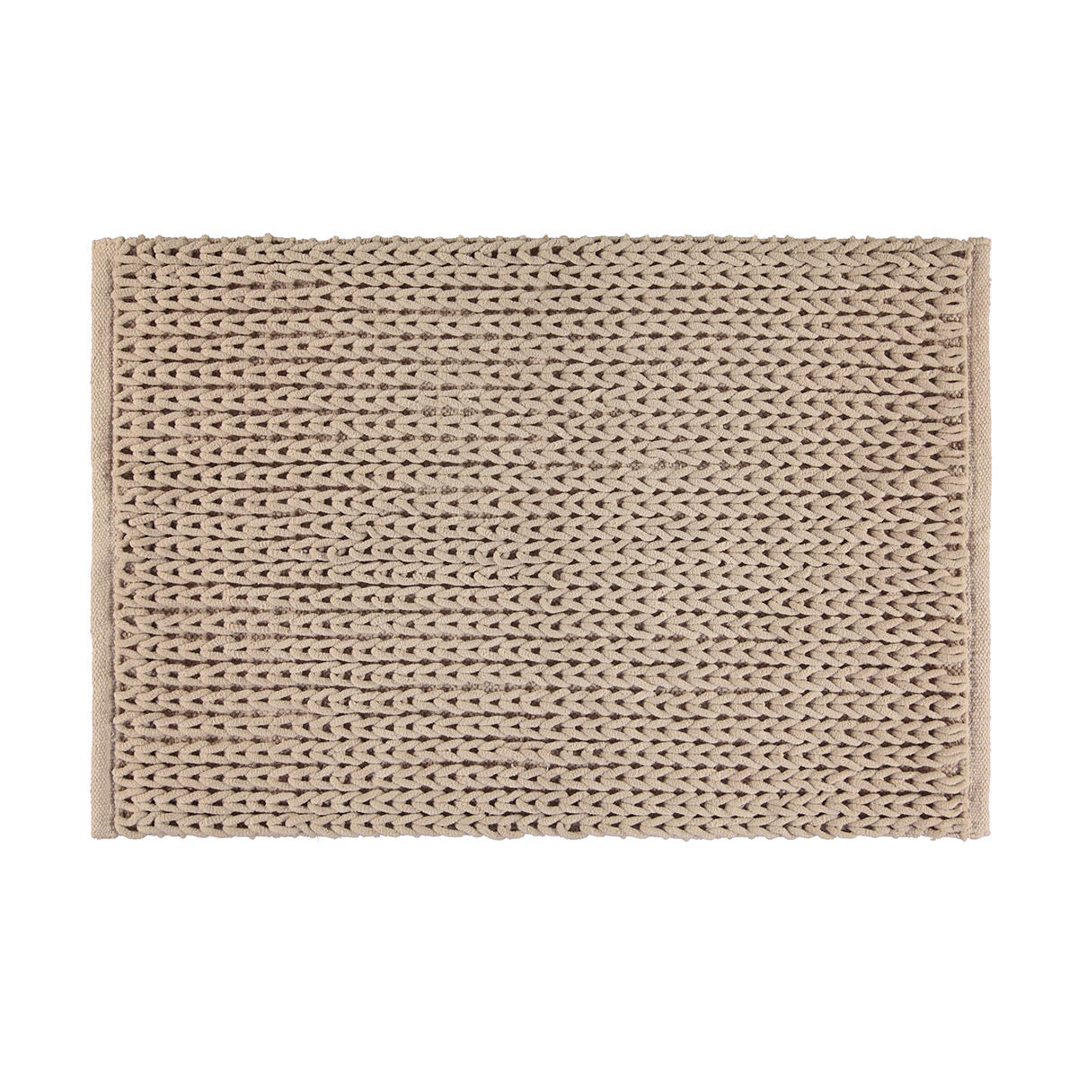 Knit Woven Bath Mat Stone Kmart