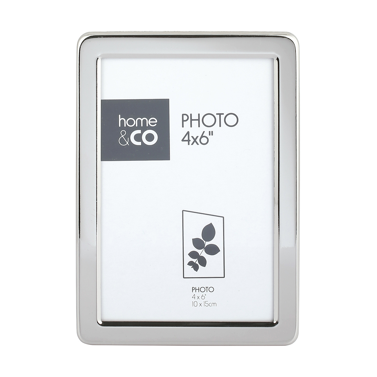 Round Edge Silver Look Frame 4in. x 6in. Kmart