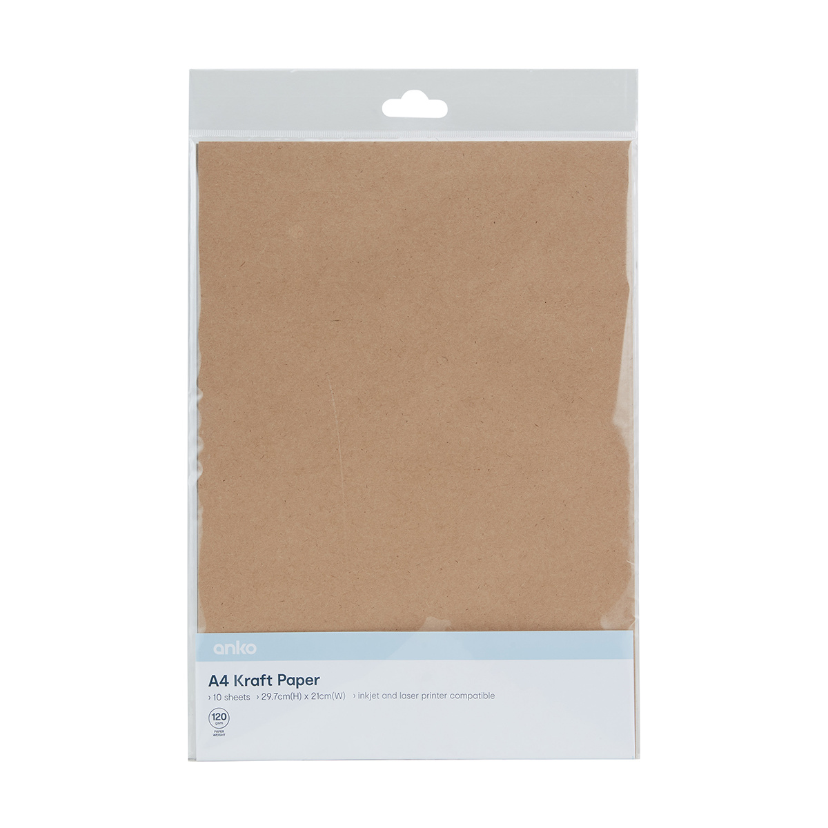 10 Pack A4 Kraft Paper Kmart