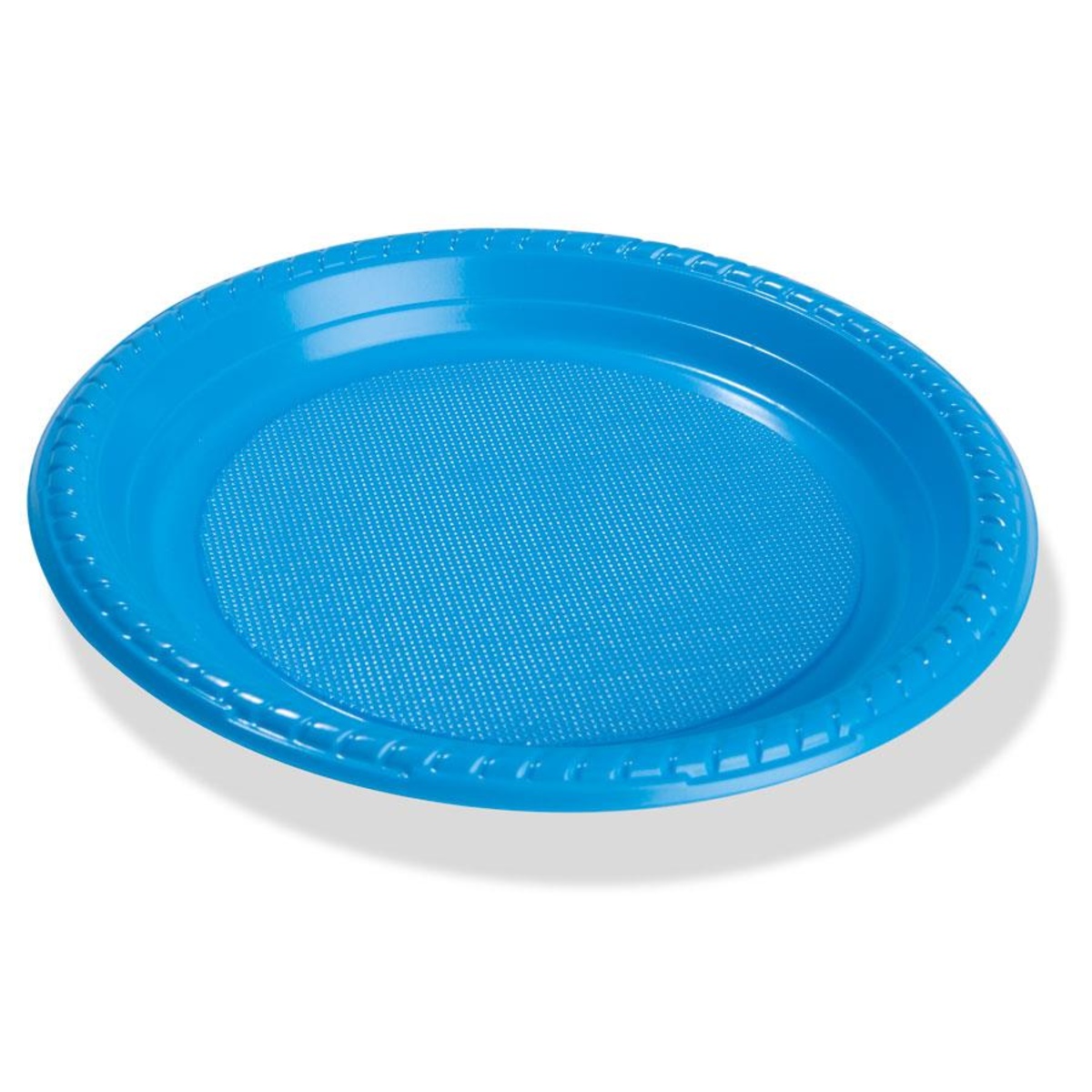 16 Pack Blue Plastic Plates Kmart