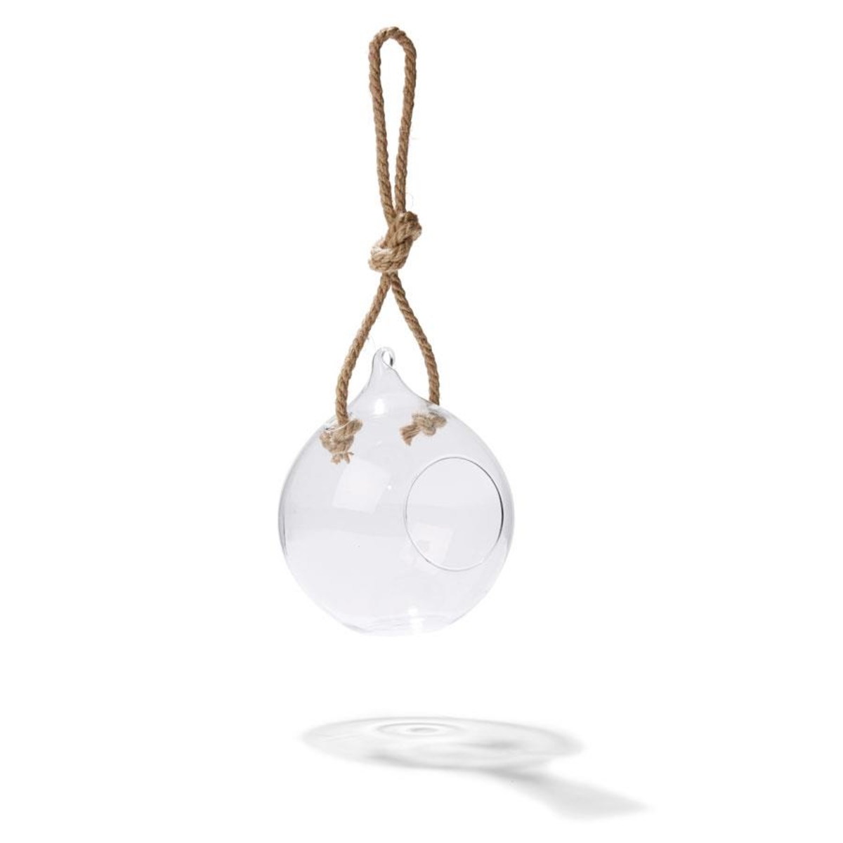 Clear Hanging Glass Planter Kmart